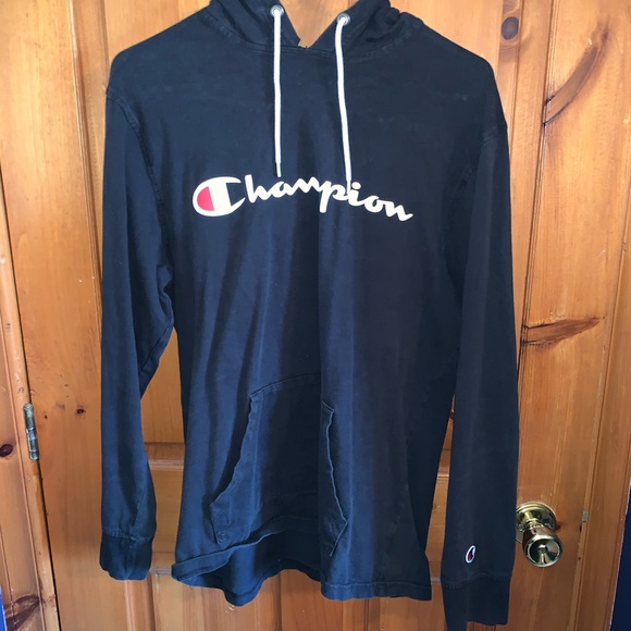 champion long sleeve hoodie
